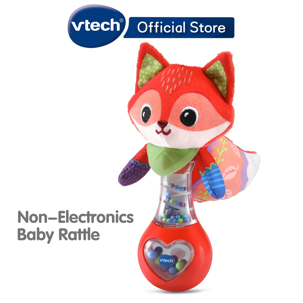 VTech Baby Rattle Shake See Fox Rattle Infant Baby New Born Rattle Toys
