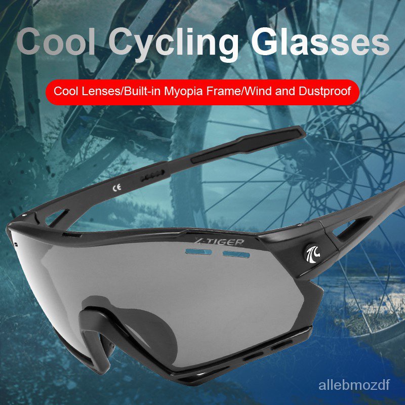XTiger Polarized Cycling Glasses Bicycle Glasses Sport Men Sunglasses