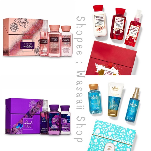 แท้ ชุดของขวัญ Mini Gift Box Set Bath and Body Works กลิ่น Japanese