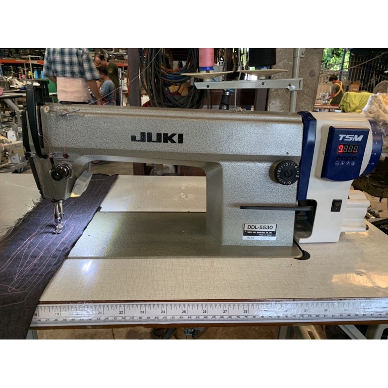 จักรเย็บเข็มเดี่ยวจูกิ (JUKI) รุ่น DDL-5530 เปลี่ยนมอเตอร์ไดเร็ค‼️