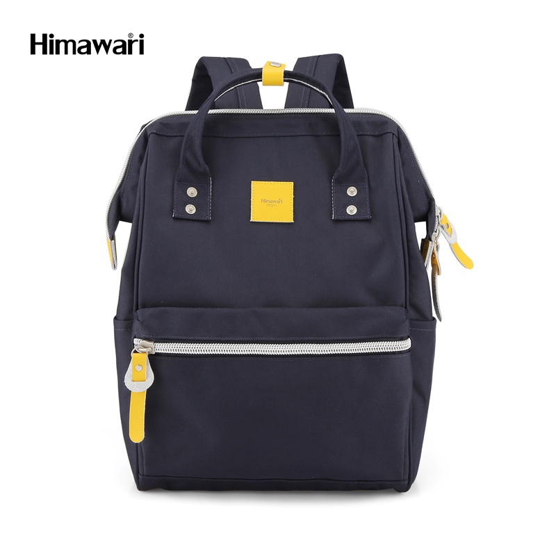 กระเป๋าเป้สะพายหลัง ฮิมาวาริ Himawari Backpack with USB Charging 14" Laptop Compartment navy