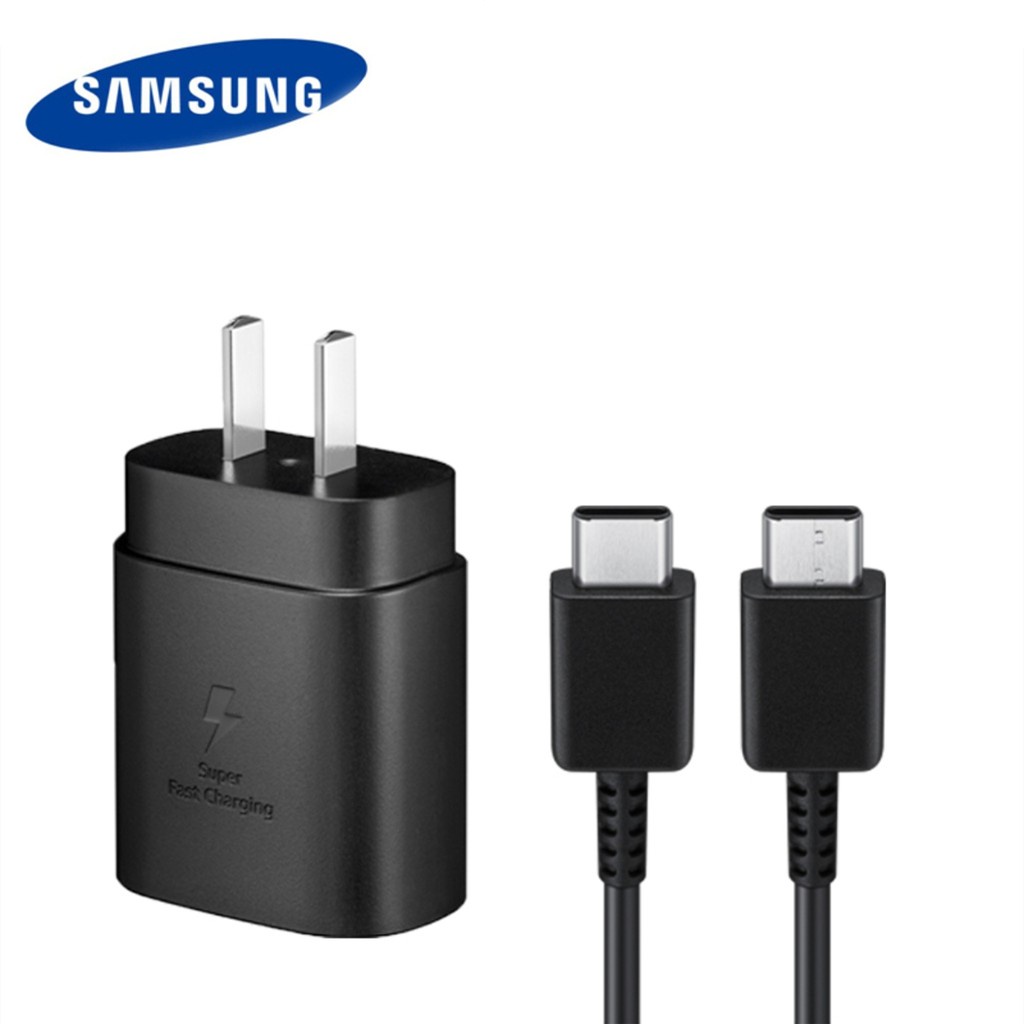 ที่ชาร์จซัมซุง Samsung 25W Adapter Cable Super Fast Charger PD TypeC