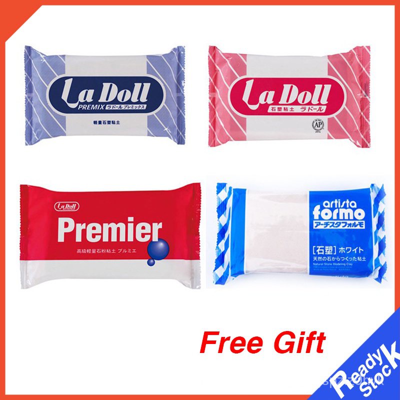 Padico Ladoll Clay Formo Stone Clay Set for BJD Modeler Airdry DIY