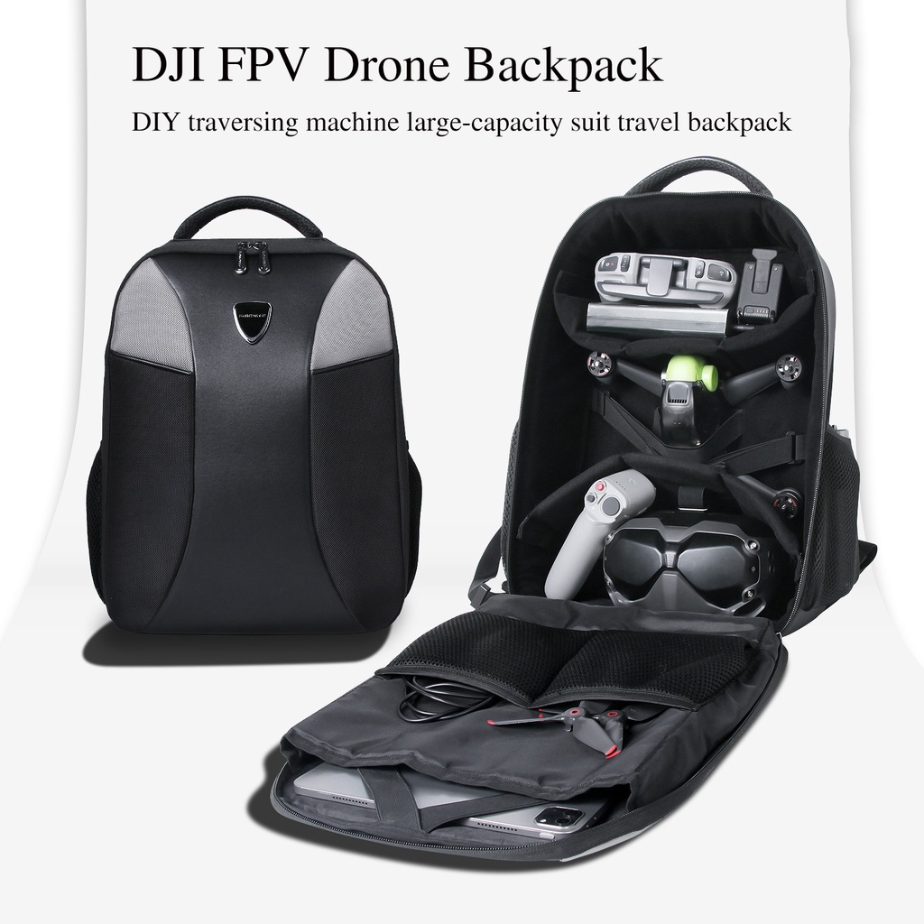 Drone backpack DIY travel through machine large capacity suit suitcase
