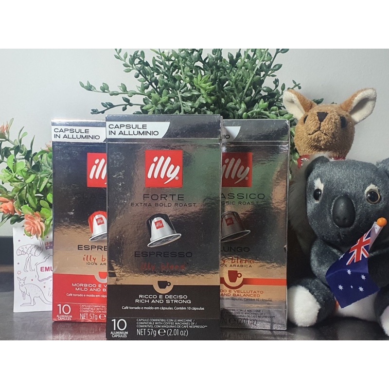 กาแฟแคปซูล illy Nespresso Capsulesของแท้ 100 จากประเทศออสเตรเลีย