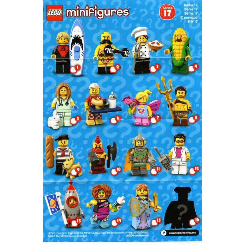 Hobbit99Lego Minifigure series 17 Shopee Thailand