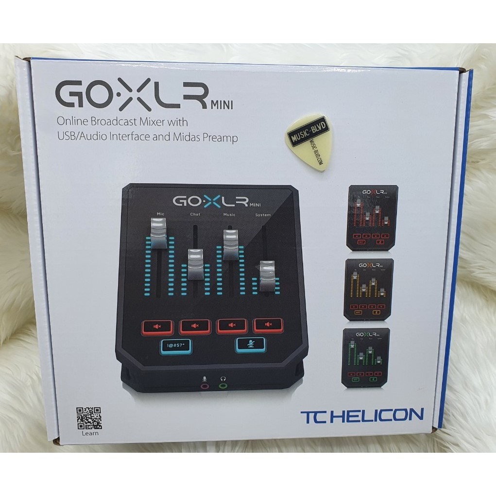 TCHelicon GoXLR Mini Online Broadcast Mixer with USB Audio Interface
