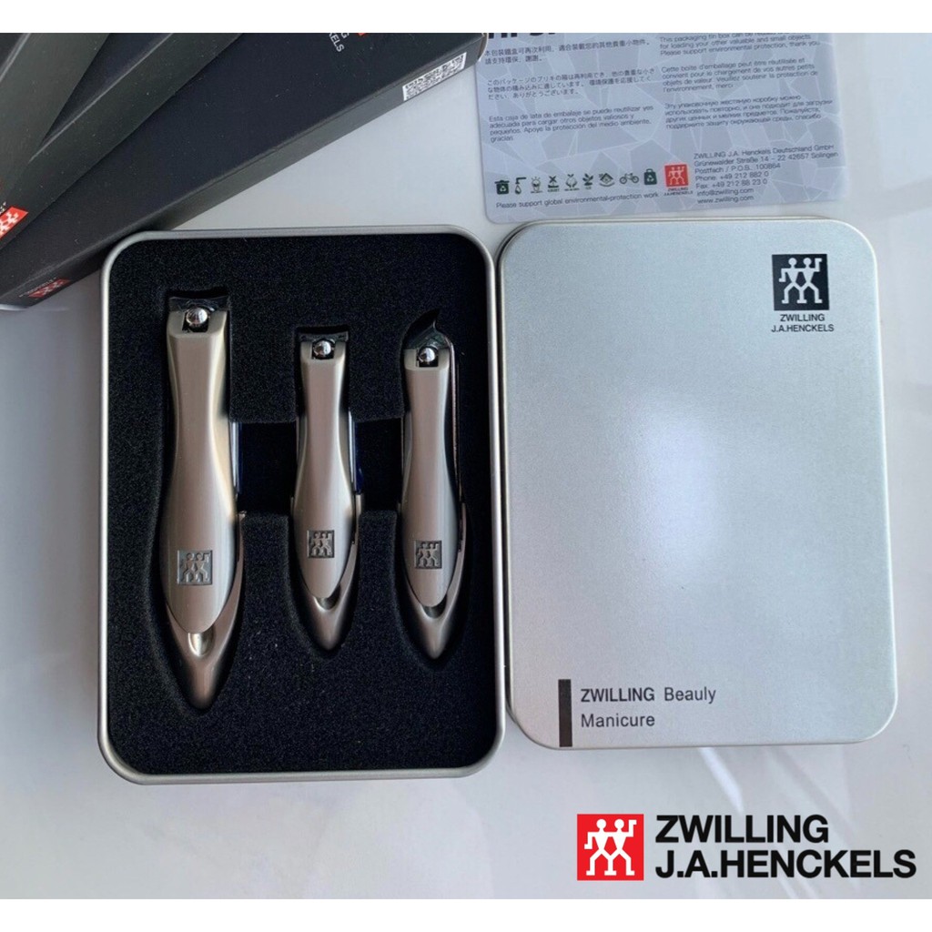 Zwilling j.a.henckels nail clipper set ชุดกรรไกรตัดเล็บตัดหนัง Shopee Thailand