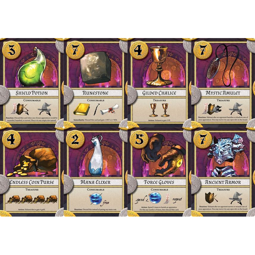 Argent The Consortium Board Game แถมซองใส่การ์ด Di 36 SP 108 alisa