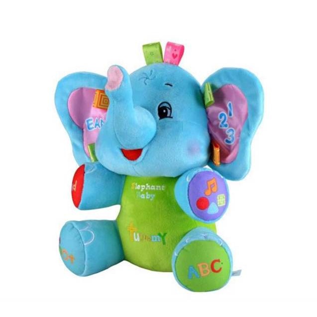 ตุ๊กตาเสริมพัฒนาการ ช้าง JOLLY BABY Shopee Thailand