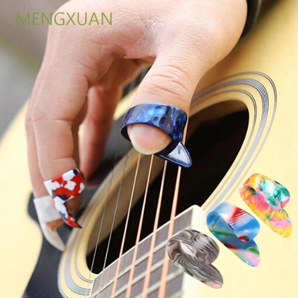 MENGXUAN Electric Bass Thumb pick Mediator Plectrums Guitar Picks