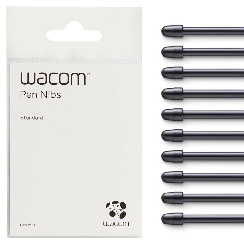 Pen Nibs Standard หัวปากกาสำรองวาคอม 10 pack (For Pro Pen) for Pro Pen 2 and