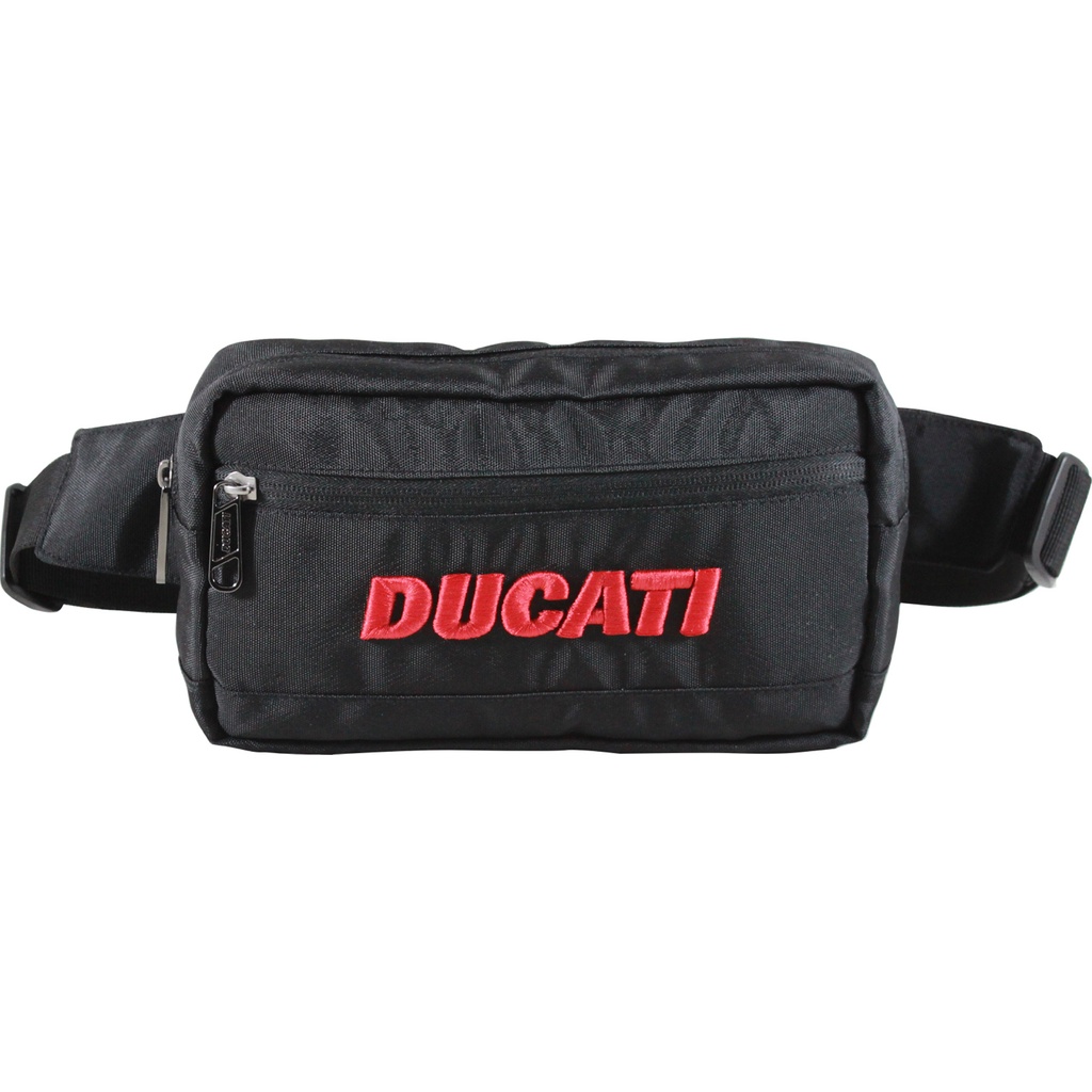 DUCATI Waist Bag กระเป๋าดูคาติ DCT49 168 สีดำ