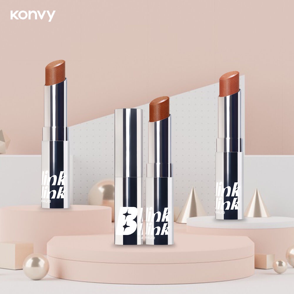 4U2 Blink Blink Glitter Matte Lipstick 3g 08 Dazzle Sand. Shopee