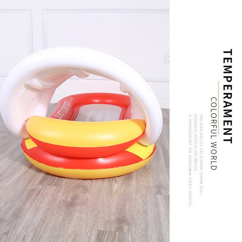 แหวนว่ายน้ำInflatable Air Beds Summer Water Hammock Swimming ool Beach