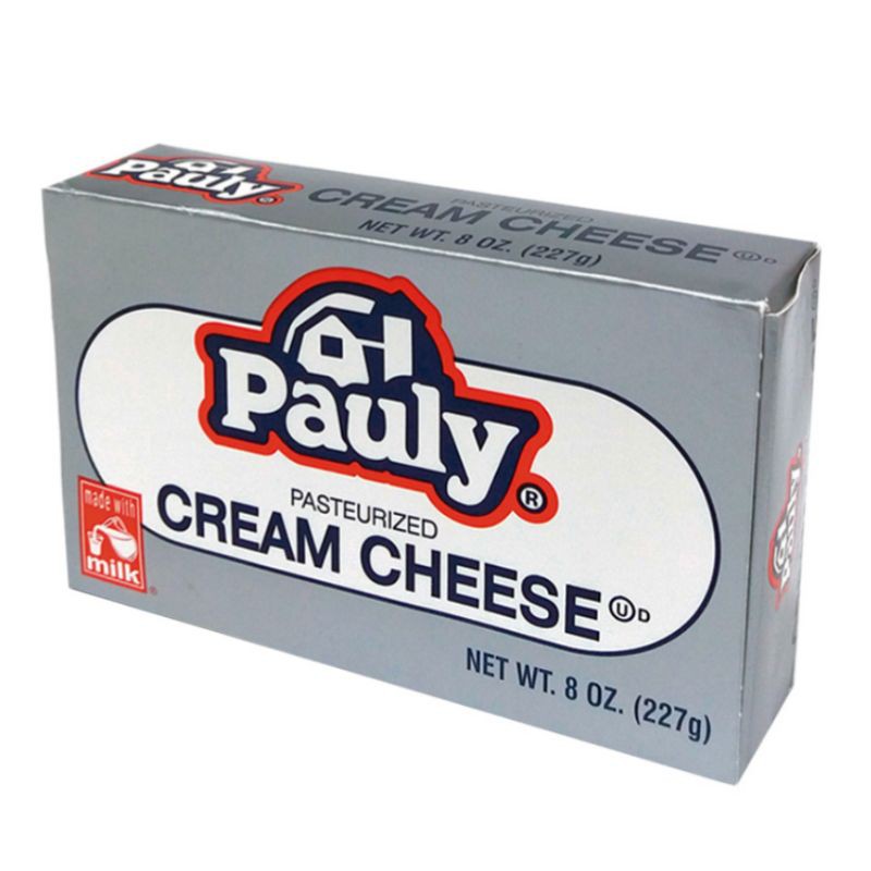 Pauly cream cheese พอลลี่ ครีมชีสพาสเจอร์ไรซ์ 227 กรัม Shopee Thailand