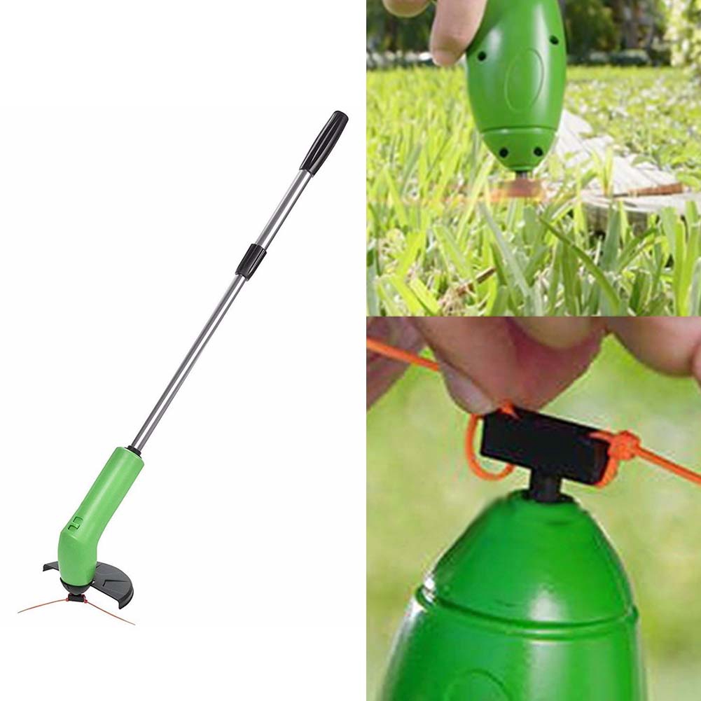 Portable Cordless Zip Trim Lawn Mower Agricultural Tools Grass Trimmer