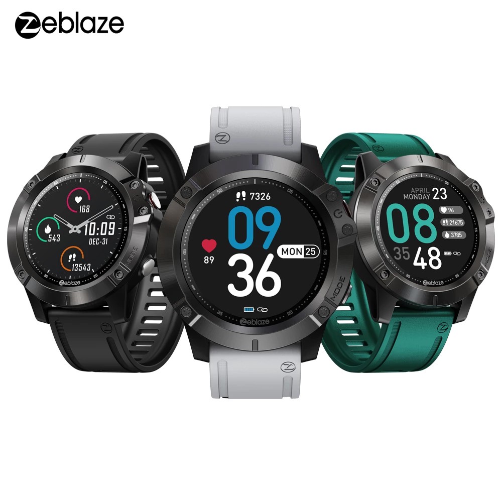 Zeblaze Vibe 6 นาฬิกาข้อมือ Smart Watch เชื่อมต่อบลูทูธวัดอัตราการเต้น