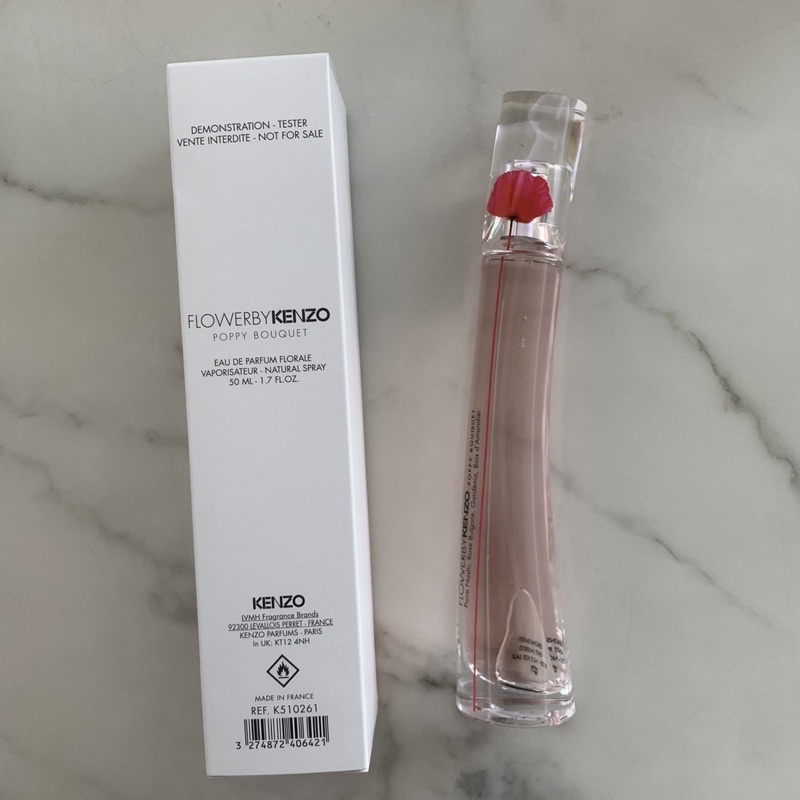 Kenzo Flower by Kenzo for Women Eau de Parfum Spray 50 ml. (Tester กล่องขาว) kaiyada ThaiPick
