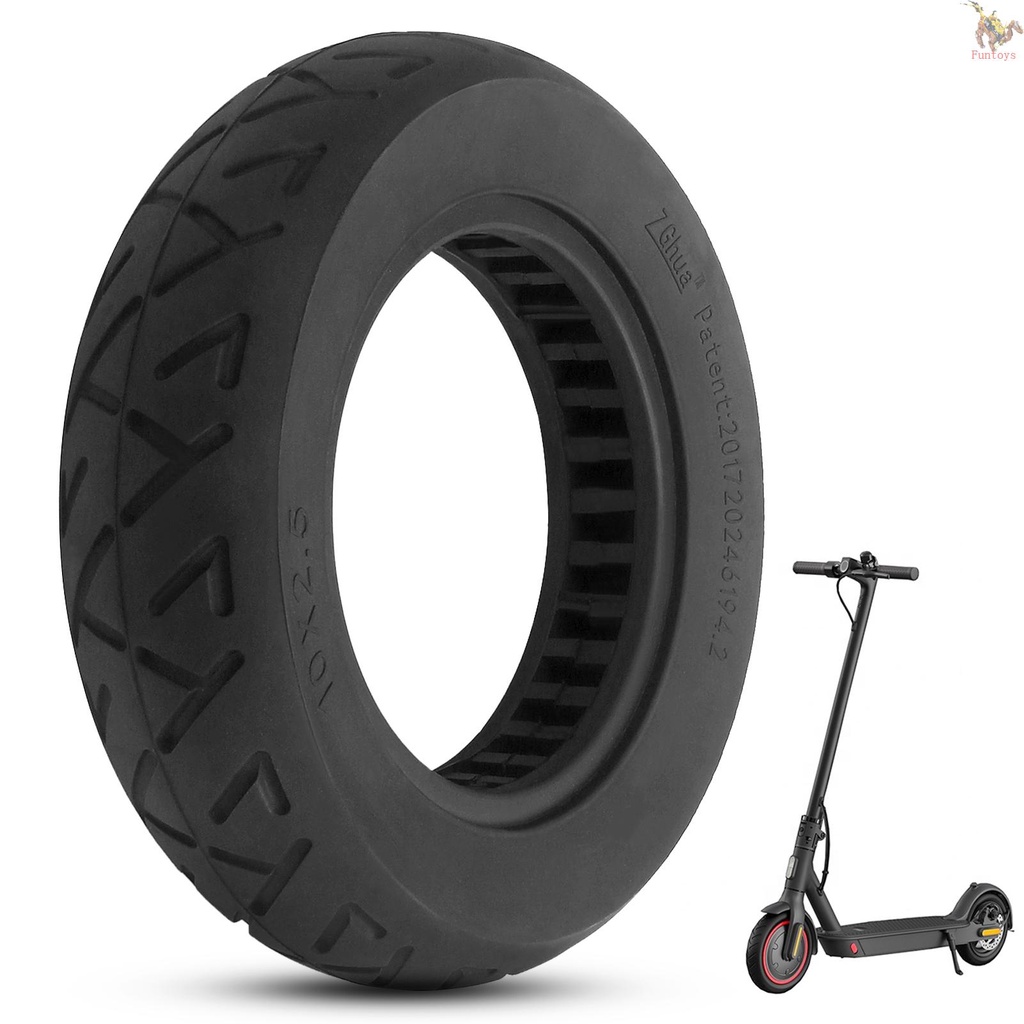 FUN.T 10 x 2.5m Solid Tire High Intensity Rubber Tire Replacement for