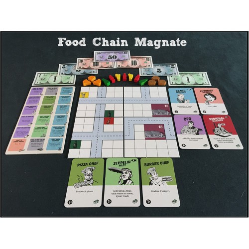 พร้อมส่ง BoardGame Food Chain Magnate kornrawachrunganansap ThaiPick