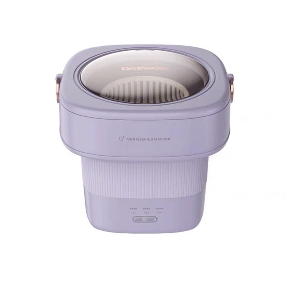 DAEWOO Folding Washing Machine Mini Underwear เครื่องซักผ้า เครื่องซัก
