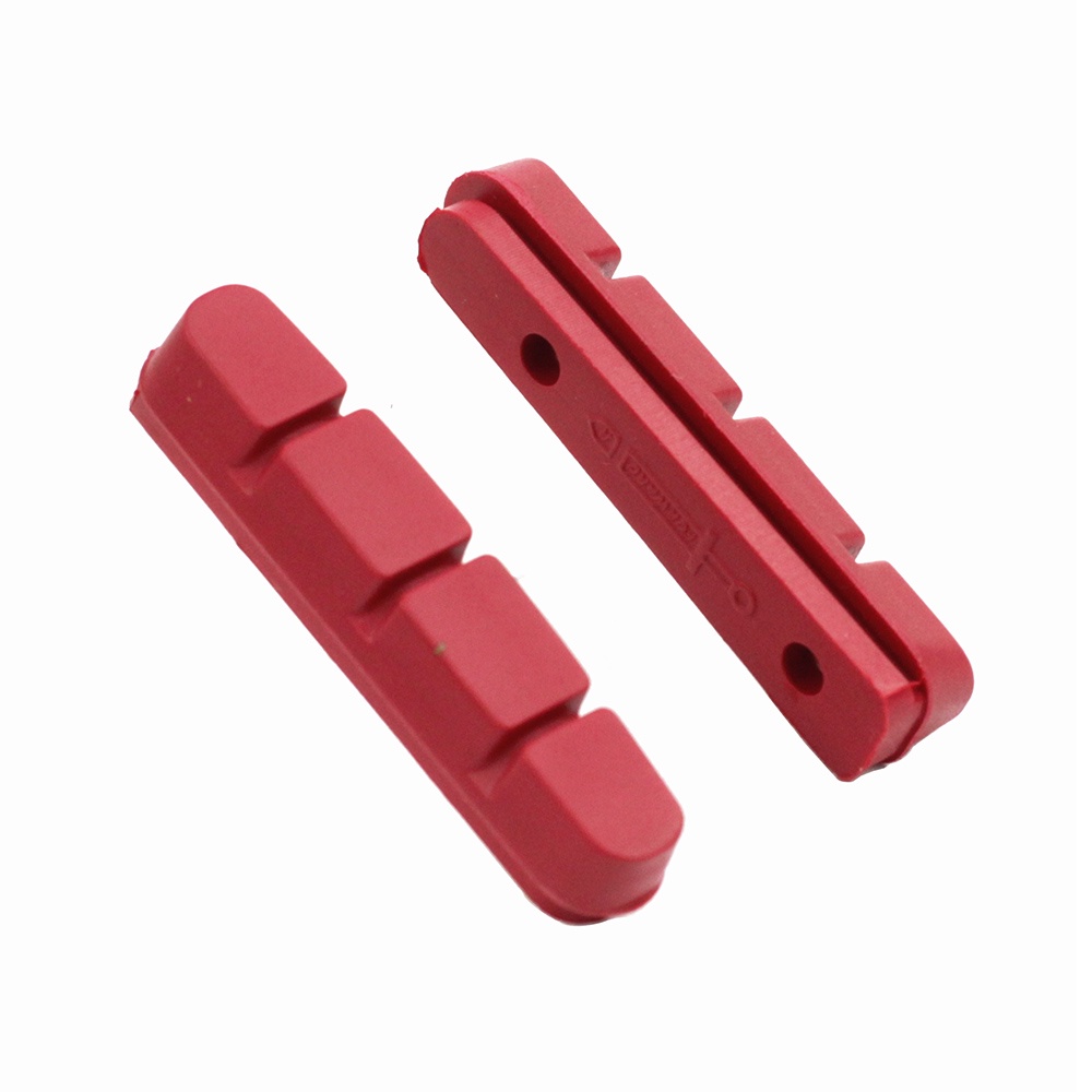 ล้อ2pcs Fouriers Bike Brake Pads Shoes Carbon or Alloy Rims Bro Wheels