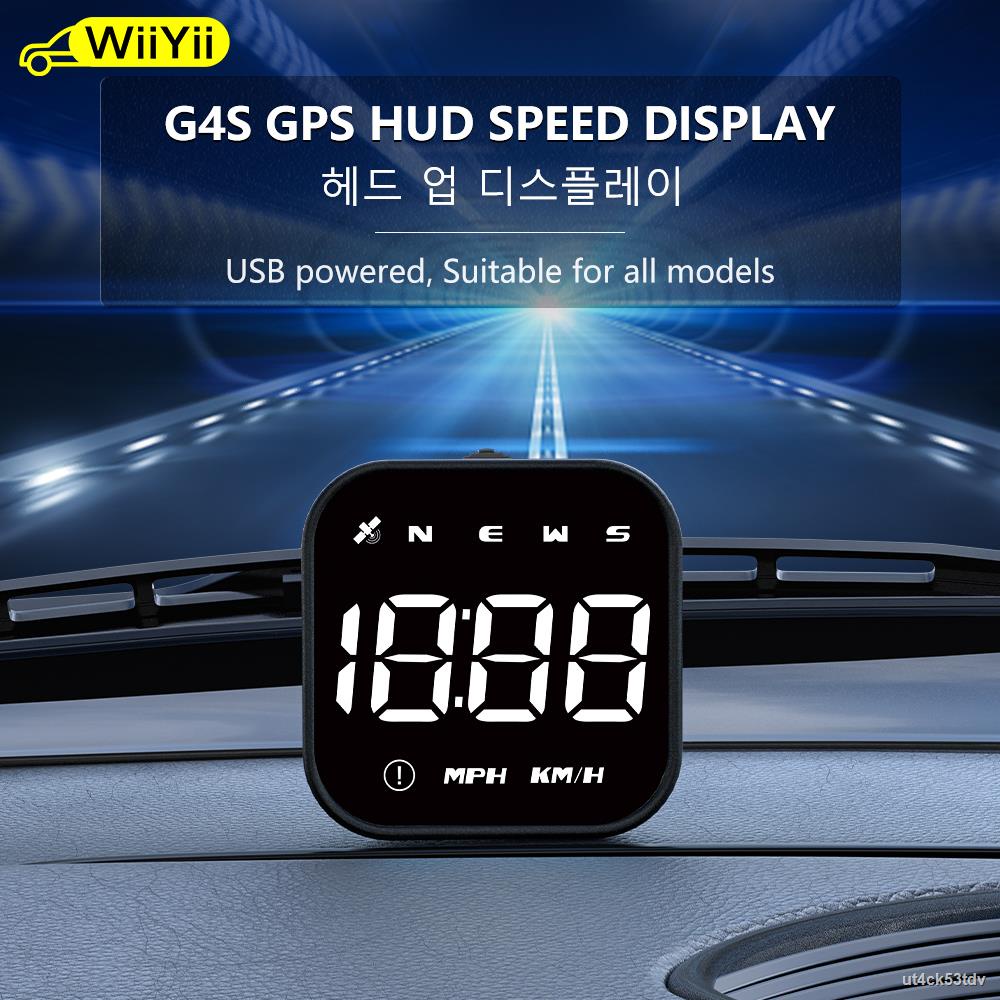 Vjoycar S100 2022 Latest Solarpowered Gps Gauge Wireless Hud Display(09)
