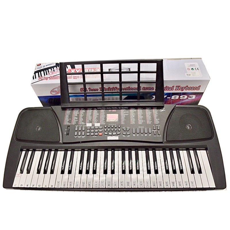 คีย์บอร์ดไฟฟ้า 54 คีย์ รุ่น XY893 New (54 Key Electronic Keyboard