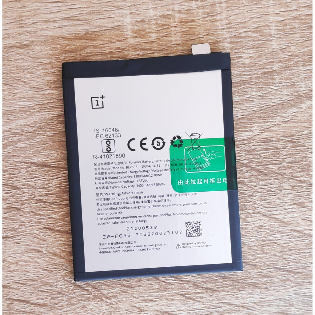 แบตเตอรี่ OnePlus 3T Battery BLP633 Shopee Thailand