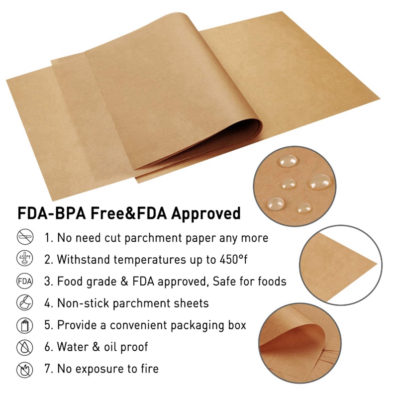 300 Parchment, Baking Paper, 30 Cm X 40 Cm, NonStick, Waterproof, Oil
