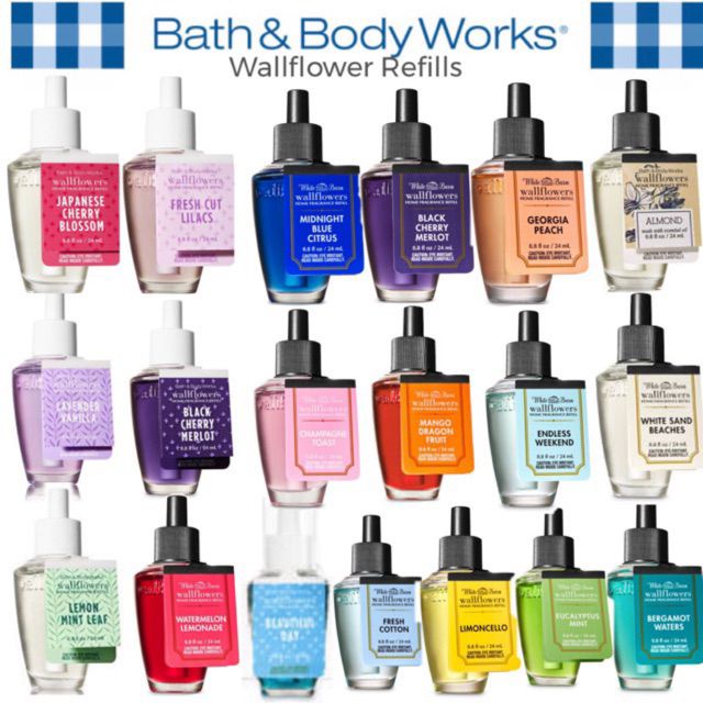 Bath & Body Works Wallflower refill รีฟิลน้ำหอมเสียบปลั๊ก จากอเมริกา มี