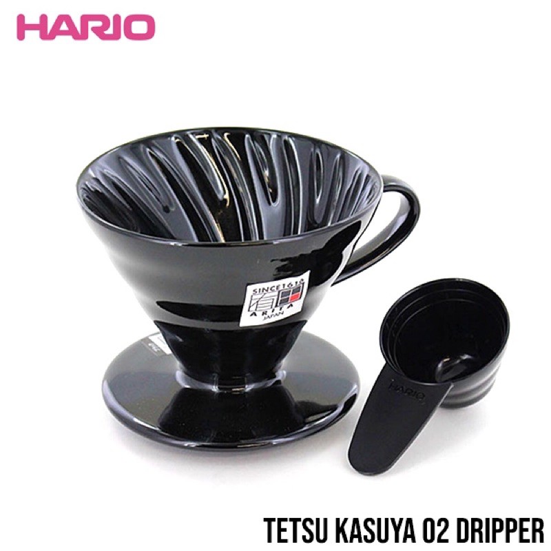 อุปกรณ์ดริปกาแฟ Hario V60 Dripper 02 Kasuya Shopee Thailand