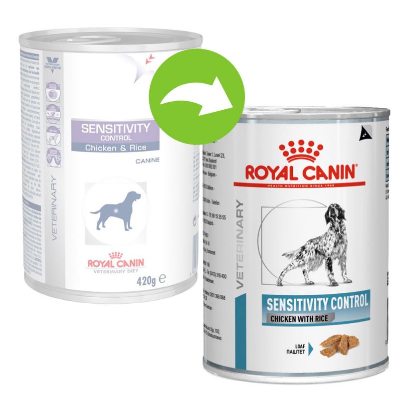 Royal Canin Sensitivity Control Duck With Rice 420 g อาหารกระป๋องรักษา