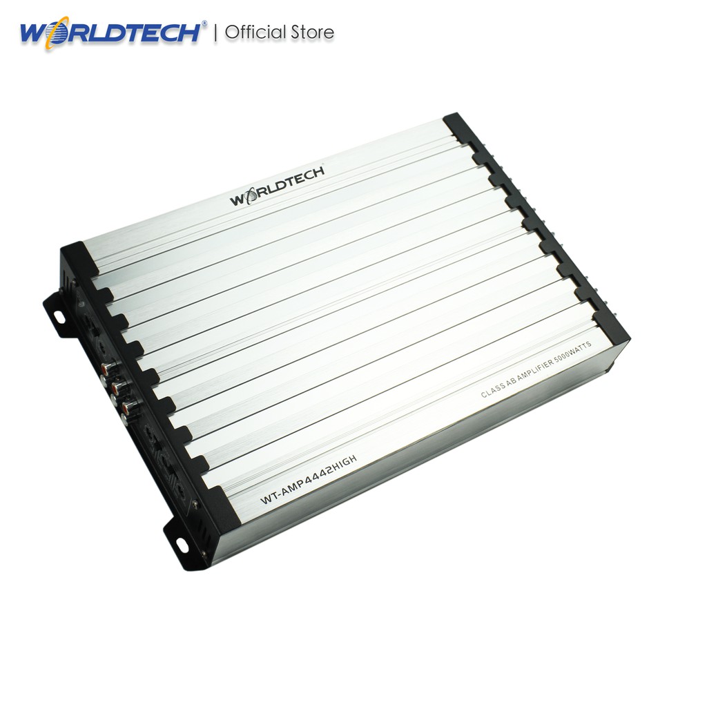 Worldtech รุ่น WTAMP4442HIGH เพาเวอร์แอมป์,แอมป์ขยายเสียง (Car