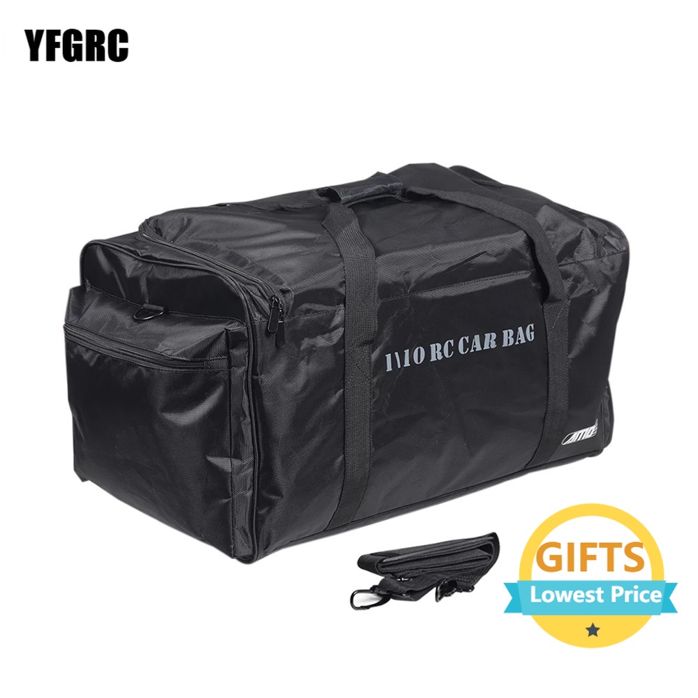 YFGRC Waterproof Storage Bag Duffel for 110 18 RC Car Drift Bigfoot