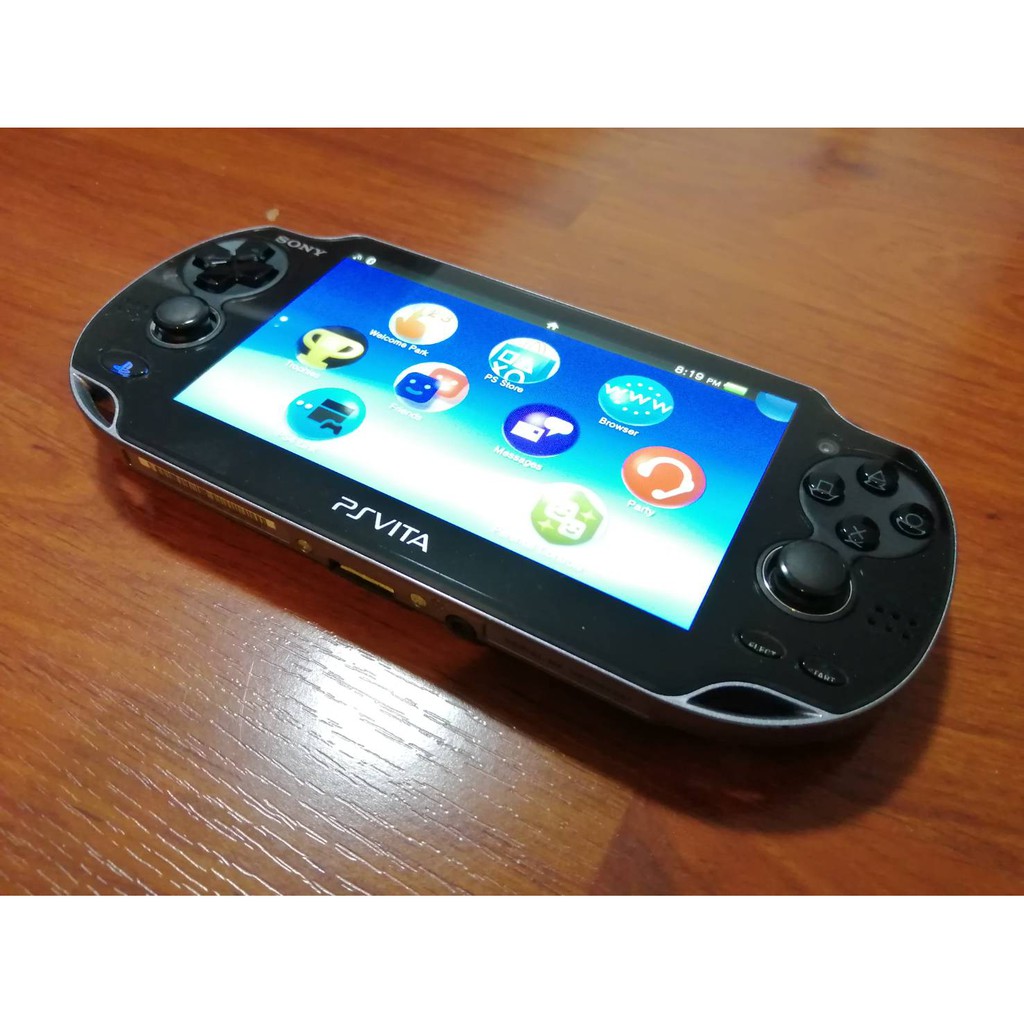 PS Vita รุ่น 1000 จอ OLED สายมืด 32G แปลงแล้ว พร้อมลง (PKGj