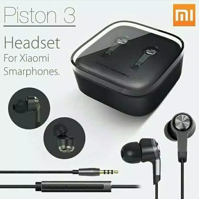 ชุดหูฟัง / แฮนด์ฟรี Xiaomi Piston 3 หูฟังรุ่นใหม่ Original Oem superq