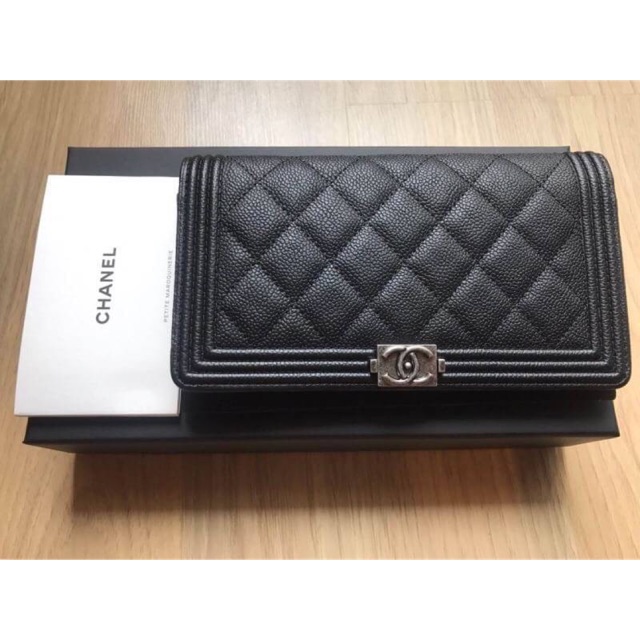 New Chanel Boy Wallet Shopee Thailand