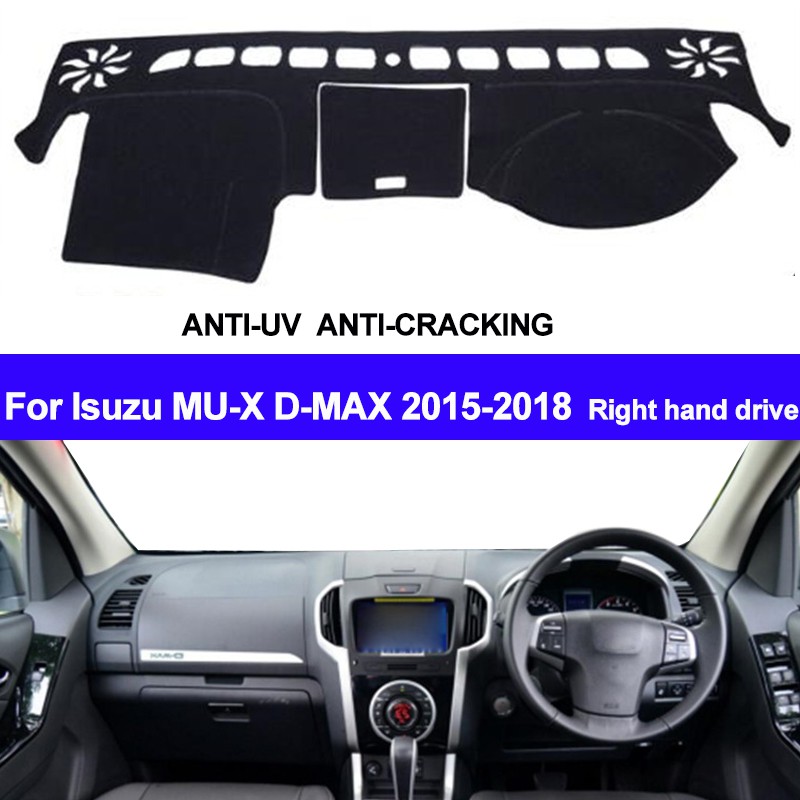 แผงหน้าปัดรถ For Isuzu MU X D MAX 2012 2018 Sun Shade Mat Pad DashBoard