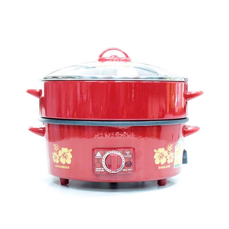 ส่งฟรี‼️ กระทะไฟฟ้า ฮานาบิชิ HANABISHI Electric pan HGP10STG Shopee
