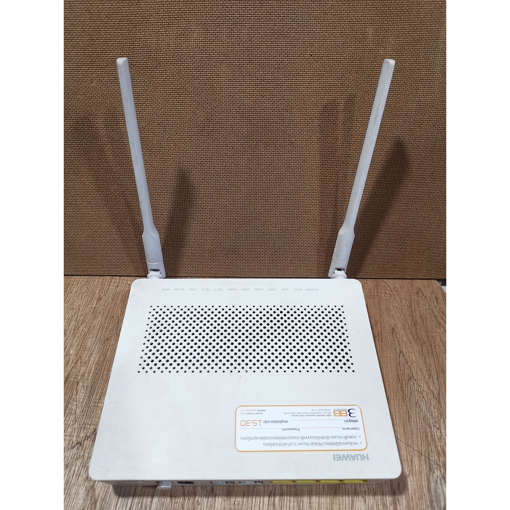ไฟเบอร์ออฟติกเราเตอร์ Fiber Optic Router Huawei HG8245H Shopee Thailand