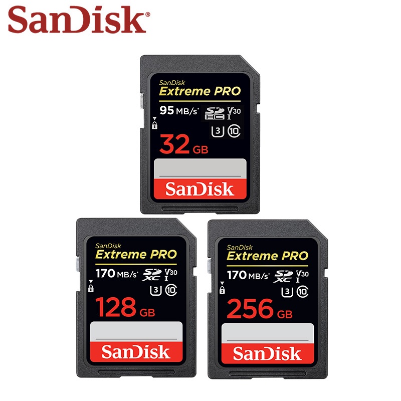 NEW Extreme PRO SD Card 128 gb 64gb 32gb 256 GB SDHC Memory Card High