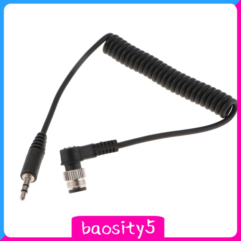 [baosity5] 3.5mm to MC30 N1 Remote Shutter Release Cable for Nikon