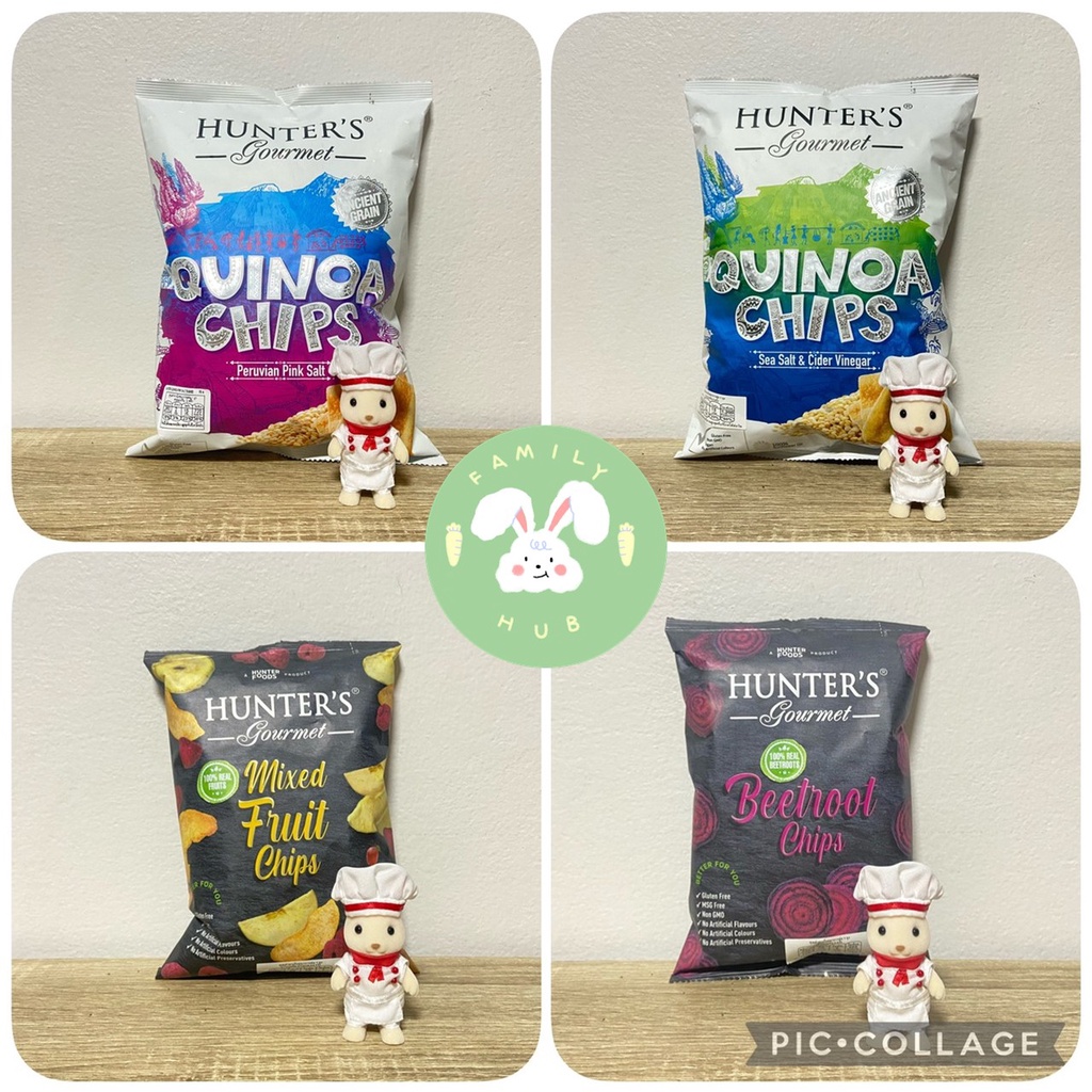 Hunter’s Gourmet 100 Real vegetable Chips 100g. ผักรวมแผ่นทอดกรอบ