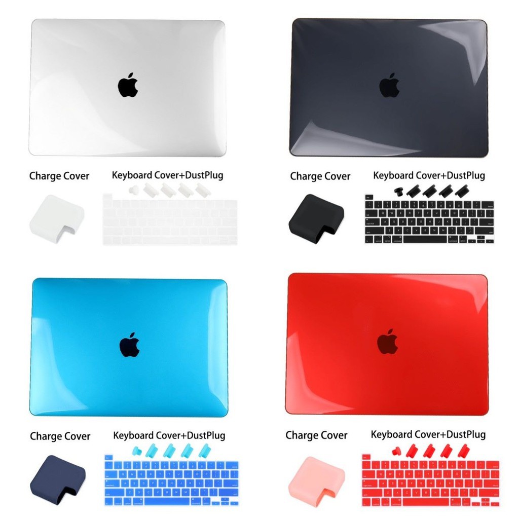 4 in 1 set power case for Macbook Air Pro 13 2020 A2338 M1 A2337 A2251