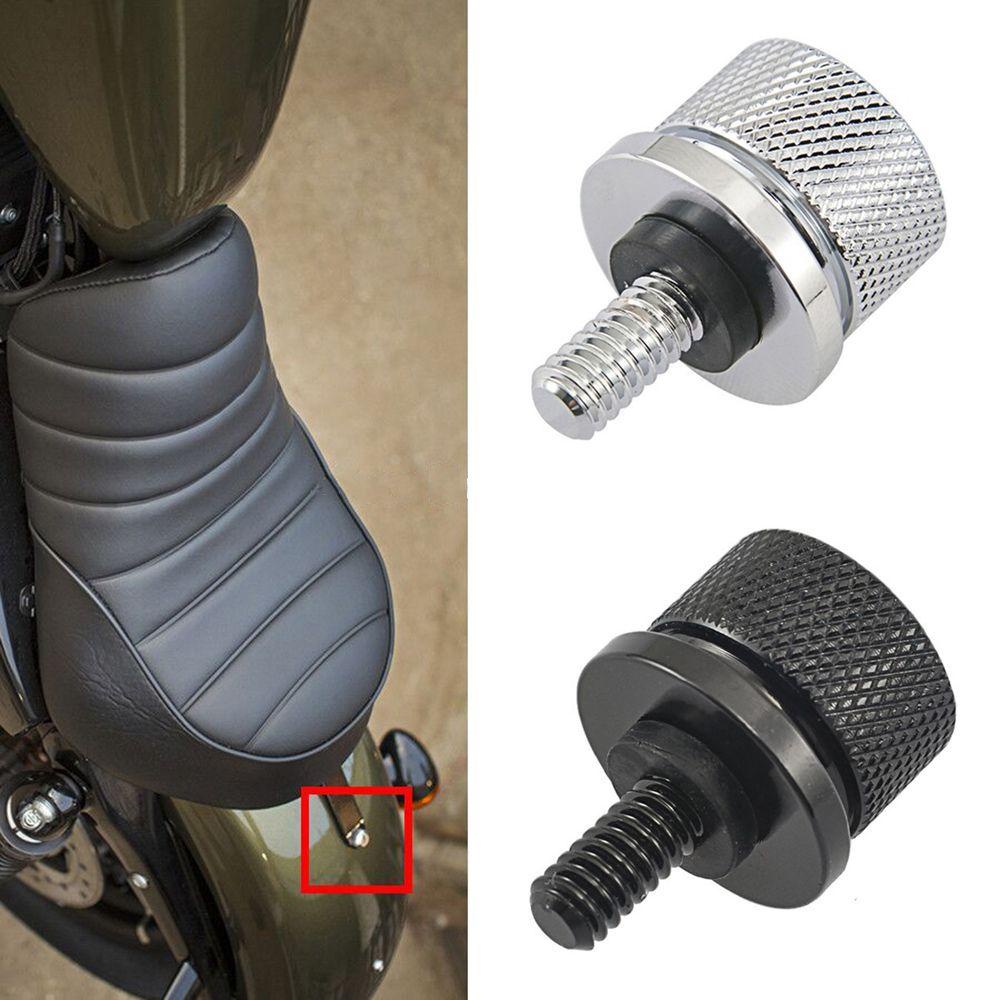 WATTLE 6mm CNC Motorcycle Screw Rear Seat For Harley Sportster Touring