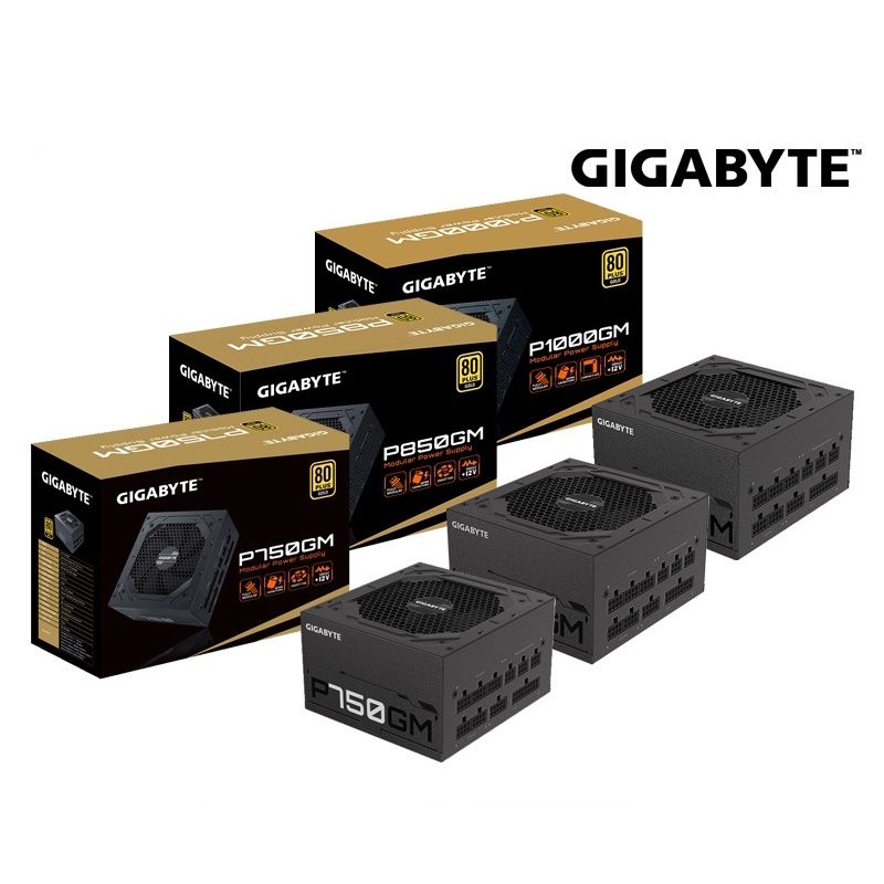 POWER SUPPLY (อุปกรณ์จ่ายไฟ) GIGABYTE 750W 850W P750GM P850GM P1000GM