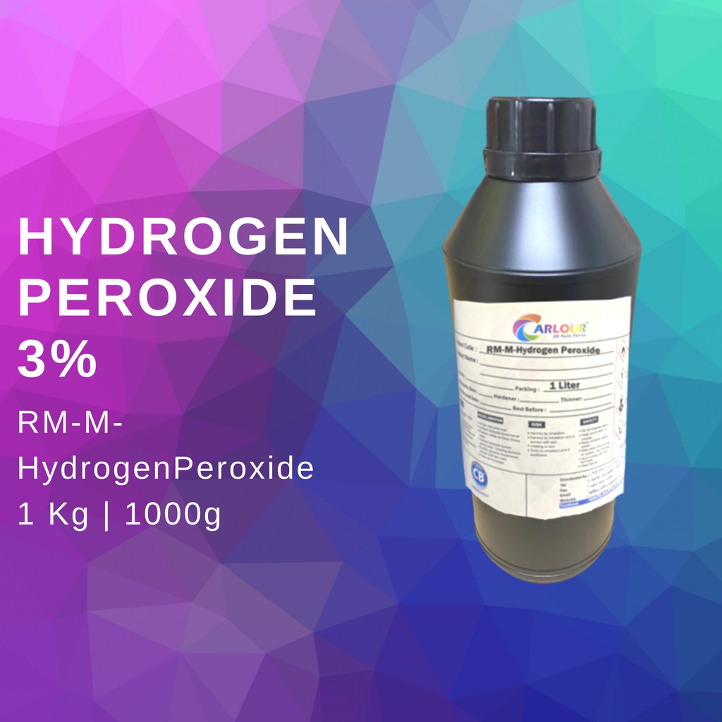 Hydrogen Peroxide 3 1 Liter H2O2 / HP for Cleaning Bleaching Agent