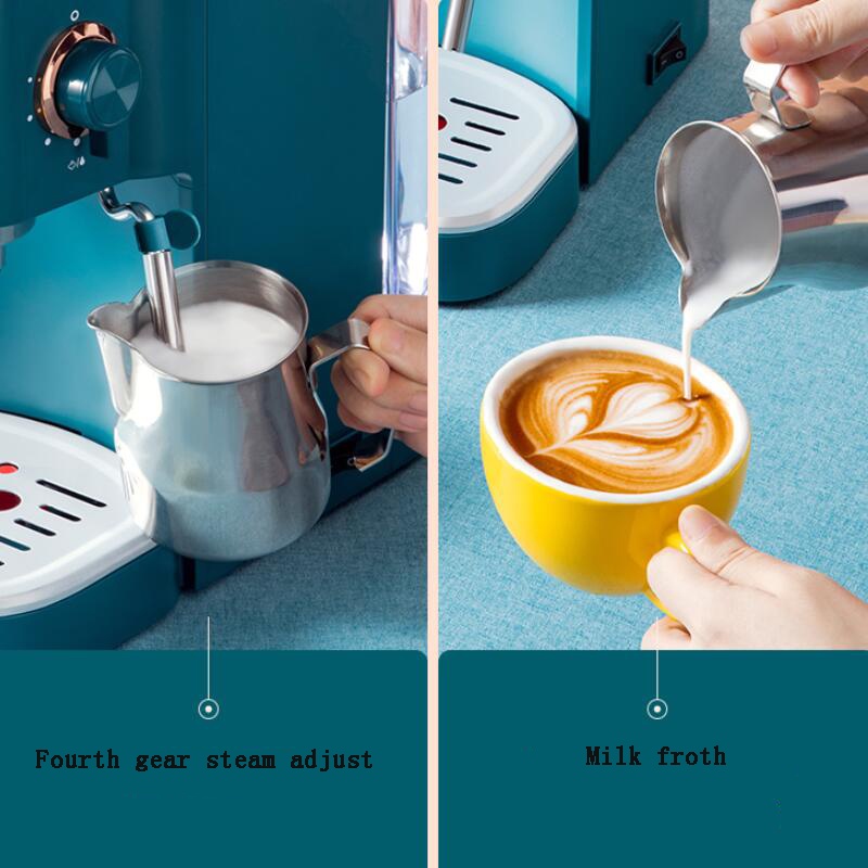 ♕Espresso Coffee Machine 20bar Automatic Expresso Maker Cafe Powder Espresso Maker Cappuccino